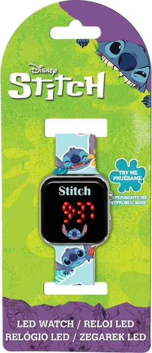 Kids Euroswan Lilo & Stitch LED Uhr (Digitaluhr, 30 mm)