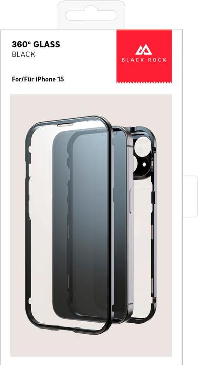 Produktbild Black Rock 360° Glass (Apple iPhone 15)