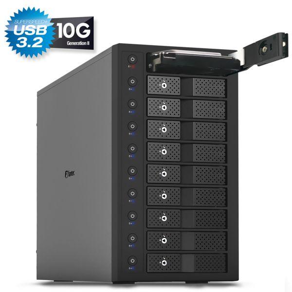 Image du produit Fantec MB-X10U31H 10x 3,5 Gehäuse (3.5")