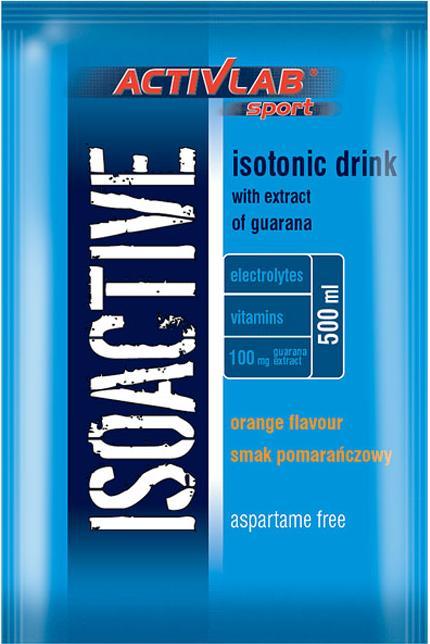 Immagine prodotto Activelab ActivLab Isoactive bevanda isotonica arancia 31,5 g - Data di scadenza: 10.2.2024 (Arancia, 20 x)