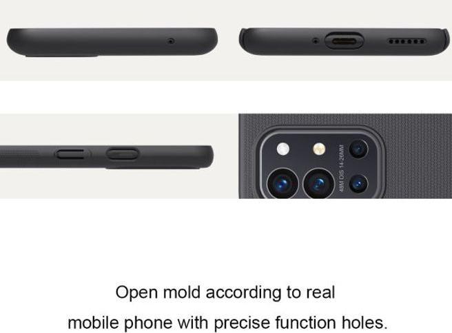 Actual product image Nillkin Super Frosted Shield Series (OnePlus 9R)