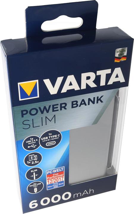 Produktbild Varta Slim (6000 mAh, 22 Wh)
