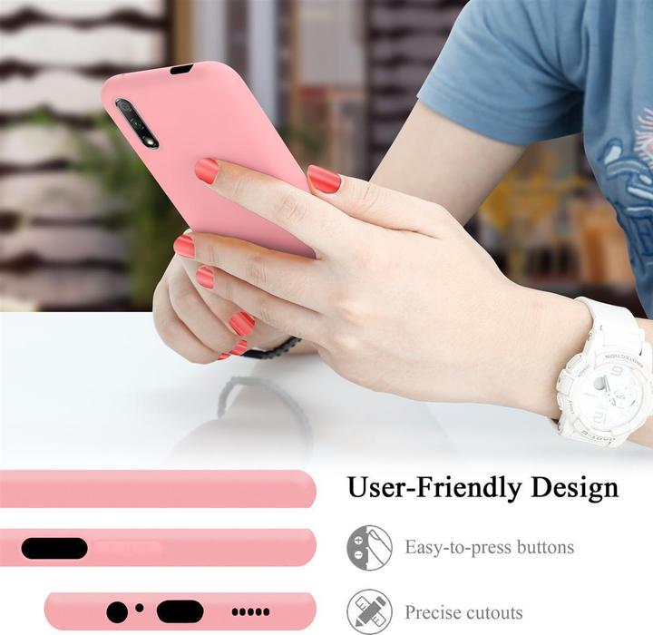 Productafbeelding Cadorabo TPU Liquid Silicone Case Cover (Vivo Y9s)