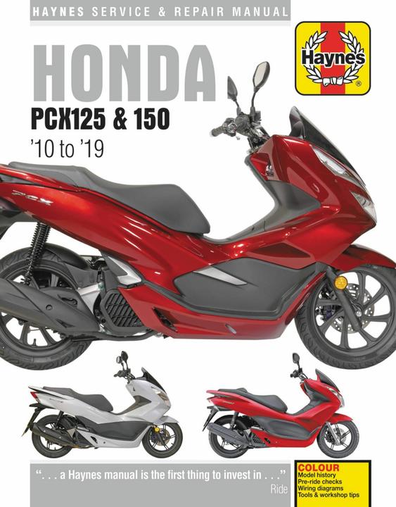 Produktbild Haynes Publishing:Honda PCX125 &150 (10 (Englisch, Haynes Publishing, 2019)