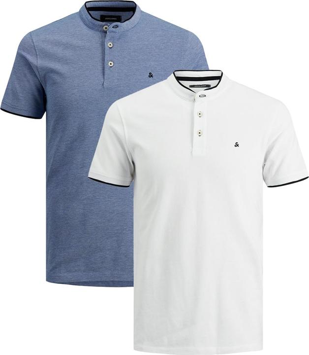 Light blue, White
