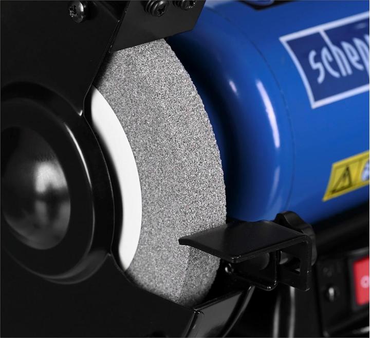 Actual product image Scheppach SM150LB Ponceuse double avec brosse - 230-240V 50Hz 400W - 150mm (Bench grinder, 400 W)