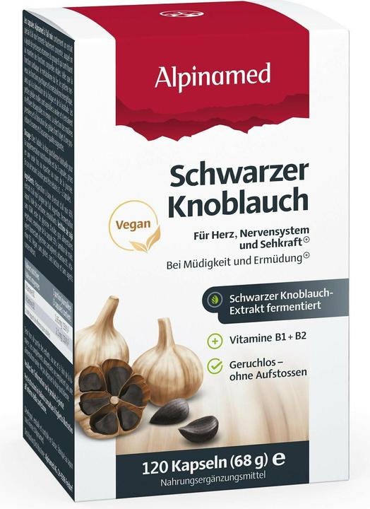Alpinamed Black garlic (120 Piece, Capsules, 103 g)