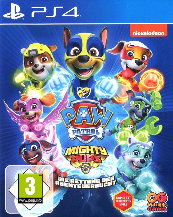 Produktbild Bandai Namco Paw Patrol Mighty Pups: Die Rettung der Abenteuerbucht (PS4, DE)