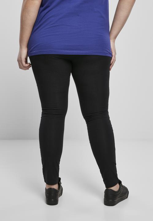 Image du produit Urban Classics Ladies Flock Lace Inset Leggings (XS)