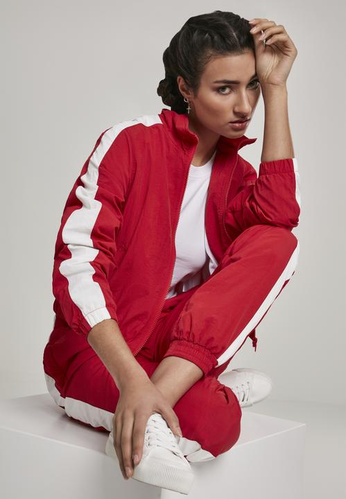 Immagine prodotto Urban Classics Giacca da ginnastica corta a strisce da donna (M)