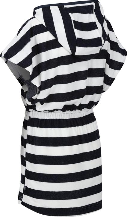Actual product image Regatta Childrens/Kids Bernessa Striped Towelling Poncho (140)