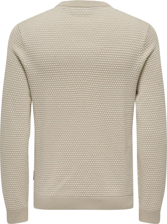 Produktbild Only & Sons Rundhalsausschnitt Pullover Strickpullover (XL)