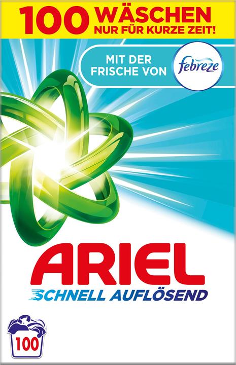 Actual product image Ariel Febreze (100 Washing cycles, Washing powder)