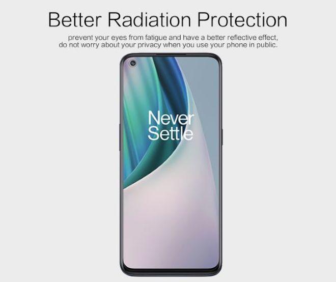 Actual product image Nillkin Matte Series Protective Film (1 Piece, OnePlus North N10 5G)