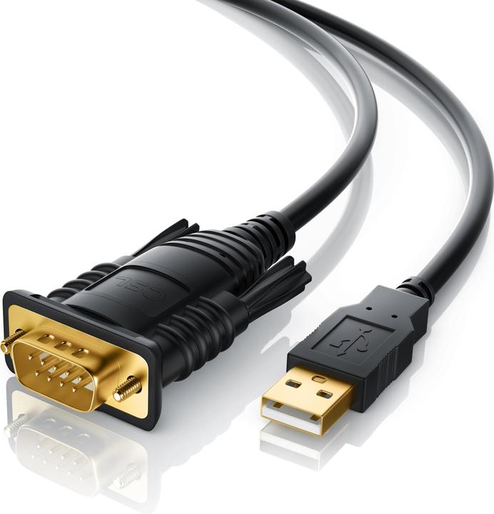 Produktbild CSL Seriell RS232 zu USB Adapter Kabel