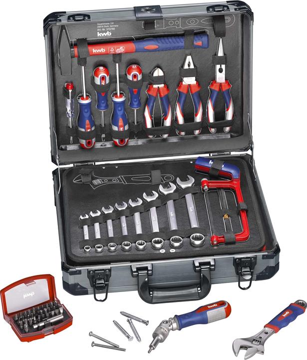 Produktbild kwb Werkzeugkoffer (129 Teile)