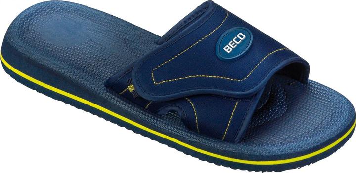 Produktbild Beco Beermann GmbH Slipper, unisex Standard | blau/gelb | 35 (35)