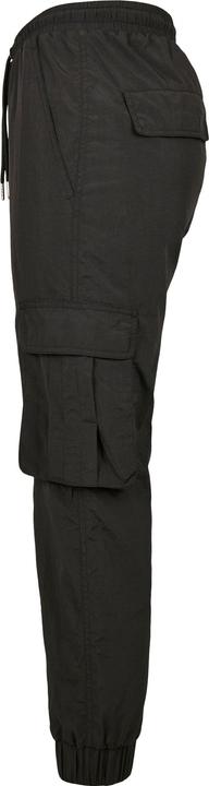 Actual product image Urban Classics Ladies High Waist Crinkle Nylon Cargo Pants (5XL)
