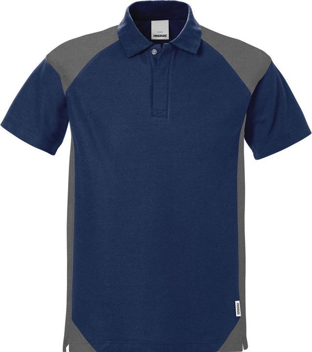 Fristads Poloshirt 7047 PHV (Herren) L Marine/Grau (L)