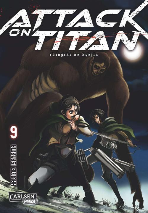 Produktbild Attack on Titan, Band 9 (Deutsch, Hajime Isayama, 2015)