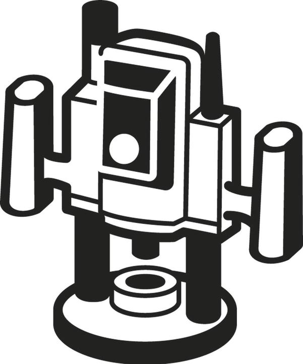 Produktbild Bosch Professional Zubehör Abrundfräser, 6 mm, R1 6,3 mm, D 25,4 mm, L 13,1 mm, G 54 mm