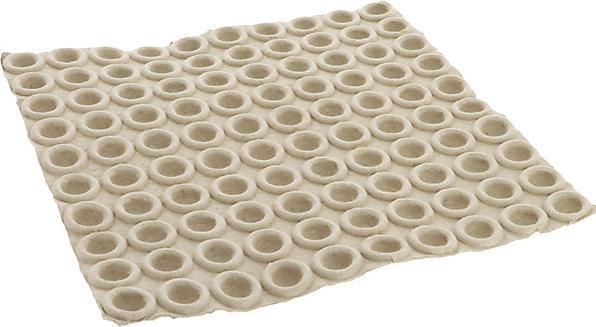 Image du produit Terra Tapis en fibre moulée, light, L x l 380 x 380 mm, hauteur 15 mm, à partir de 20 (1 pièce(s))