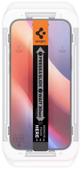 Actual product image Spigen Glas (2 Piece, Apple iPhone 16 Pro)