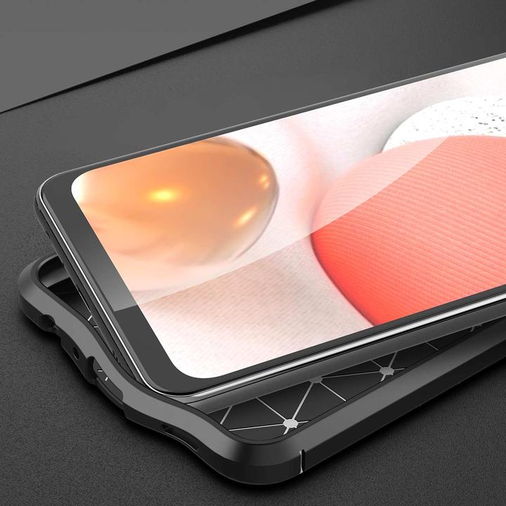 Actual product image Cadorabo TPU Cover Faux Leather Structure (Samsung Galaxy A32 5G)