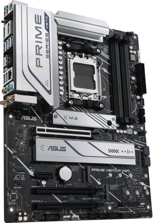 Actual product image ASUS PRIME X670-P WIFI (AM5, AMD X670, ATX)