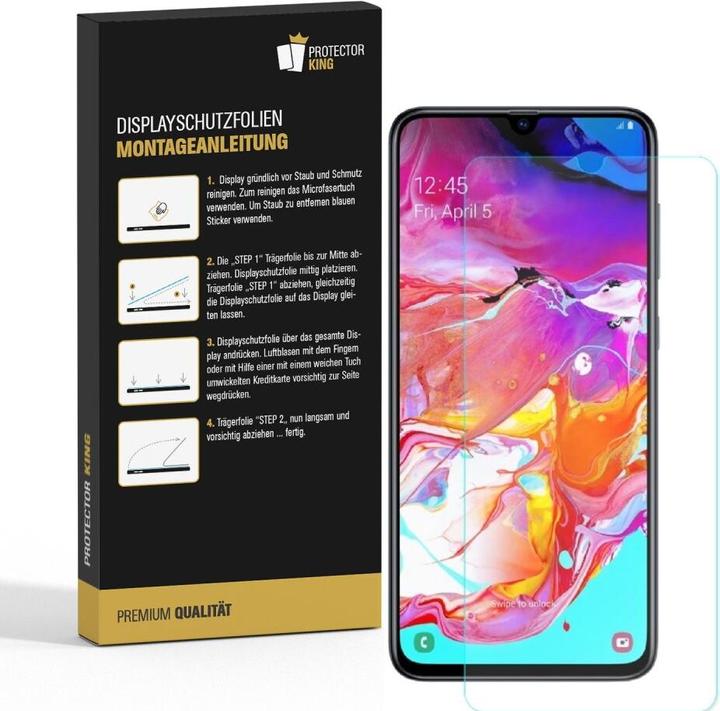 Produktbild Protectorking 6x Panzerfolie Anti-Shock matt entspiegelt (6 Stück, Samsung Galaxy A40)