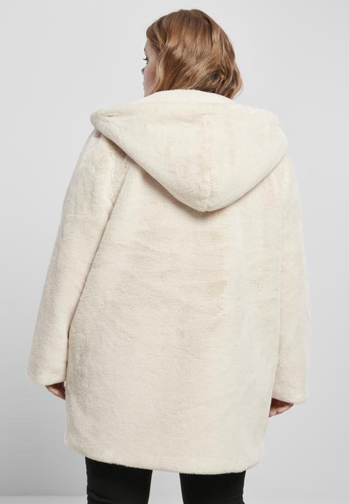 Image du produit Urban Classics Ladies Hooded Teddy Coat (4XL)