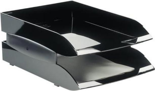 Image du produit Cep 2 entretoises pour bac à courrier Ice Black noir (courrier)