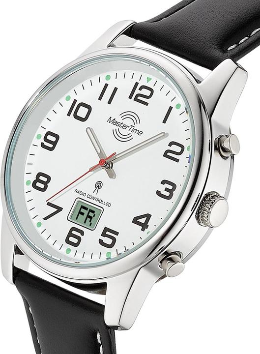 Image du produit Master Time MTGA-10814-12L Montre radio-pilotée pour homme 41mm 3ATM (Montre radio-pilotée, 41 mm)