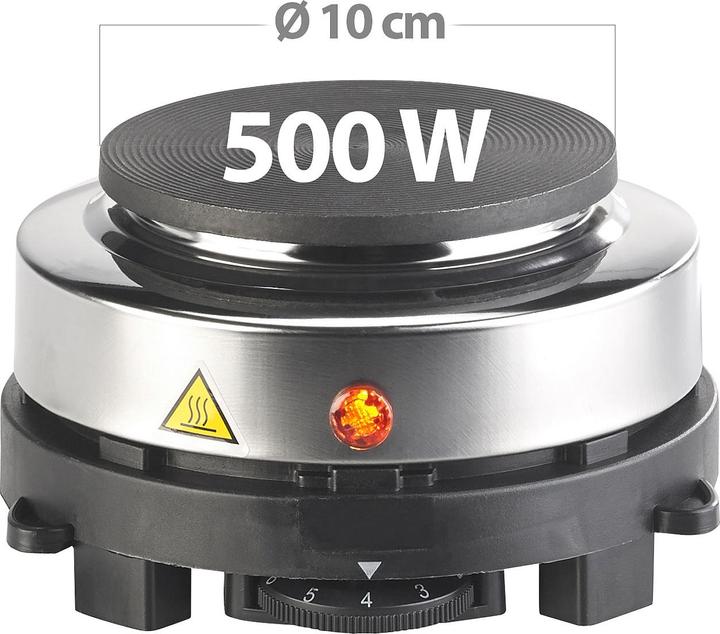 Produktbild Rosenstein & Söhne Elektrische Mini-Einzel-Kochplatte