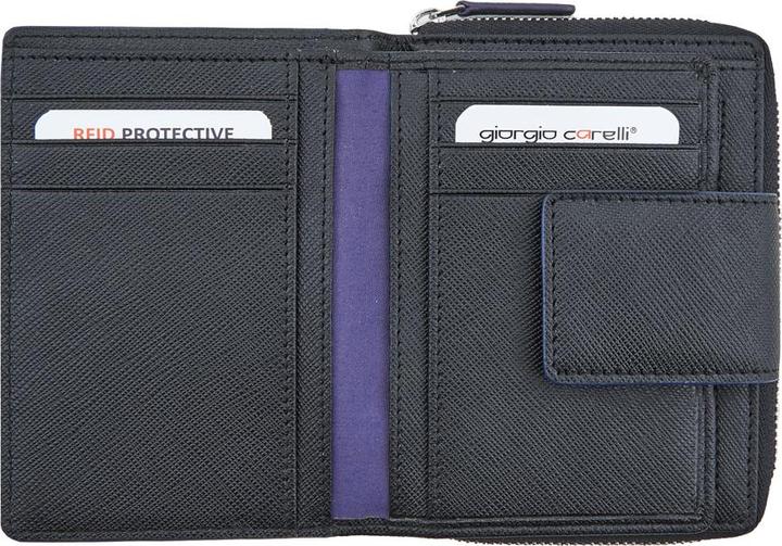 Image du produit Giorgio Carelli Portefeuille zippé pour femme, RFID, Soulbrace
