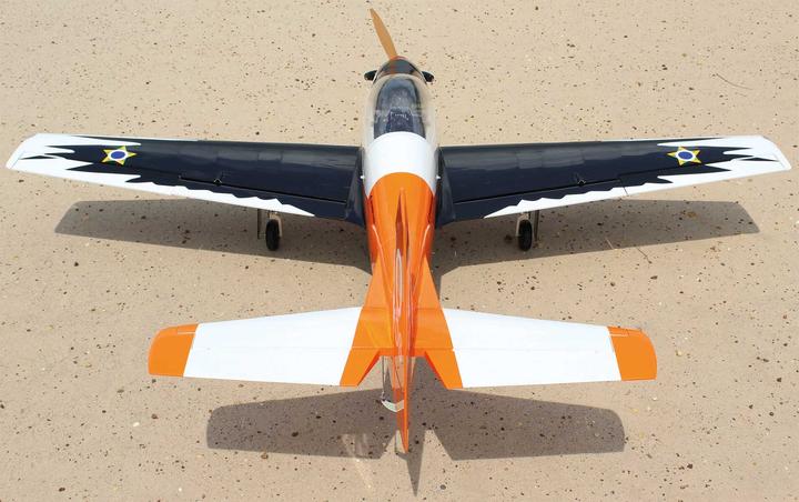 Productafbeelding Seagull Models SG-Models ) Embraer T-27 Tucano 85" 35-40cc ZONDER intrekbaar landingsgestel (Schaalmodel)