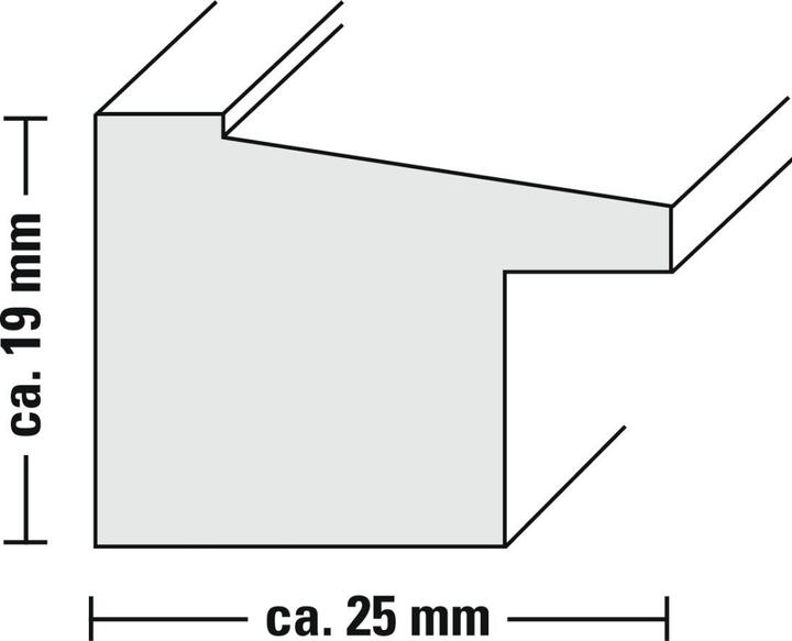 Actual product image Hama Plastic frame Sierra, walnut, 15 (10 x 15 cm)