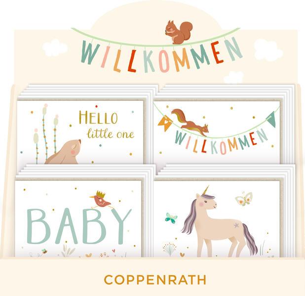 Image du produit Mini-cartes de voeux - Bienvenue (1 pcs)