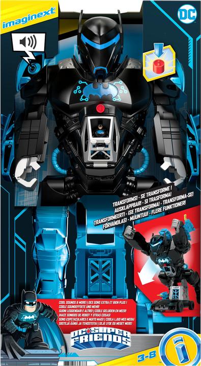 Actual product image Mattel Imaginext DC Super Friends Bat-Tech Batbot