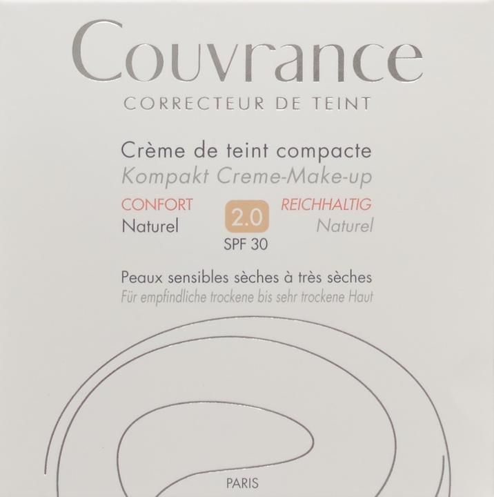 Image du produit Avène Couvrance Fond de teint compact naturel 02 (Naturel 02)