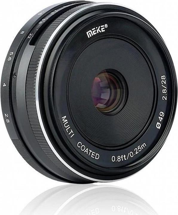 Image du produit Meike 28mm f/2.8 Sony E Mount (Sony E, APS-C / DX)
