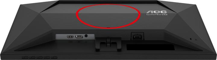 Actual product image AOC 60,4cm (23,8") Q24G4RE 16:09 2xHDMI+DP IPS black-red (2560 x 1440 pixels, 23.80")