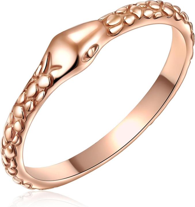 Produktbild Glanzstücke München Damen Schlangenkopf Sterling Silber roségold - 26575 (60, 925 Silber)