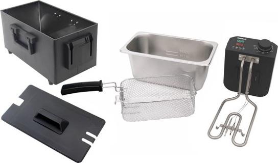 Productafbeelding Tomado Friteuse 3 liter 2000W Zwart