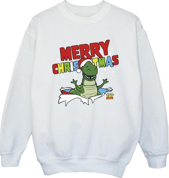 Disney Toy Story Rex Christmas Burst Sweatshirt Mädchen