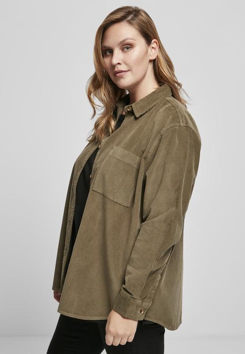 Immagine prodotto Urban Classics Camicia oversize in velluto a coste da donna (5XL)