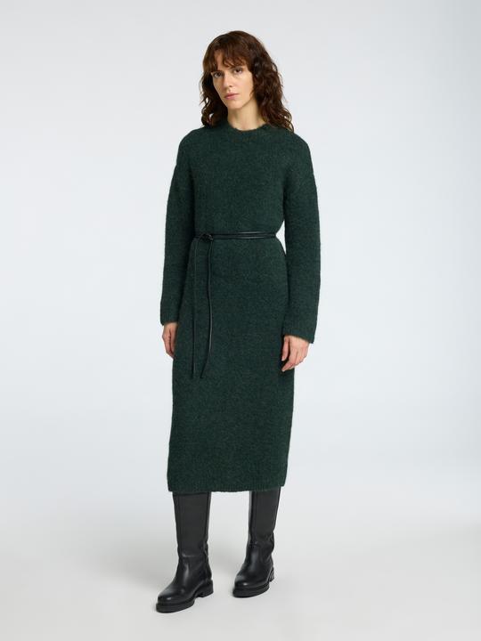 Actual product image Selected Femme Slfgabella Ls Knit O-Neck Dress Camp (L)