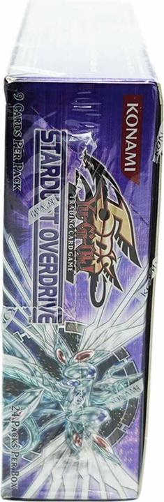 Actual product image Yu-Gi-Oh Stardust Overdrive Booster Display (Sealed/OVP) - - EN (English, Booster display)