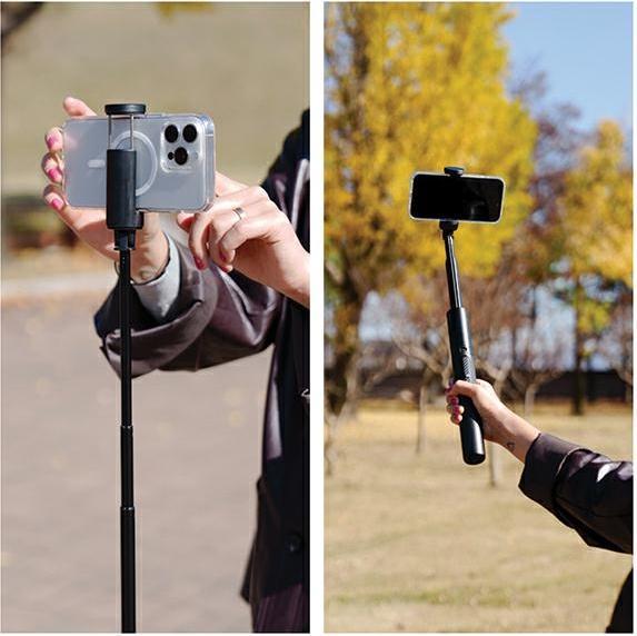 Actual product image Araree Selfie Stick Bluetooth Selfie POD Pro czarny/black Tripod AR60-01915A