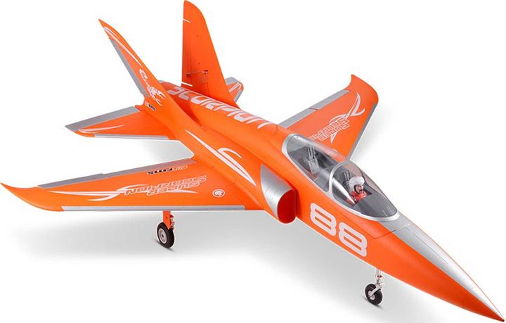 Produktbild FMS Super Scorpion V2 EDF 90 orange - 114cm 8S (Jet)